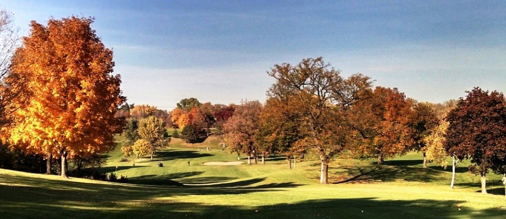 First tee, Columbia -- par 4, 365 yards