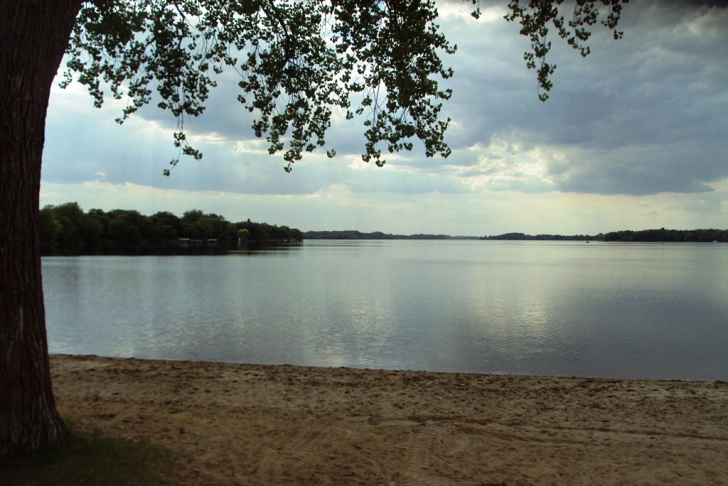 Tetonka Lake, at Waterville Municipal Beach.